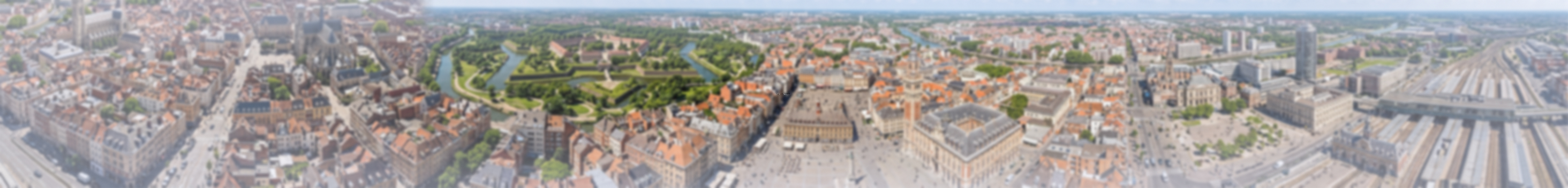 Ville de Lille avec la Grand Place