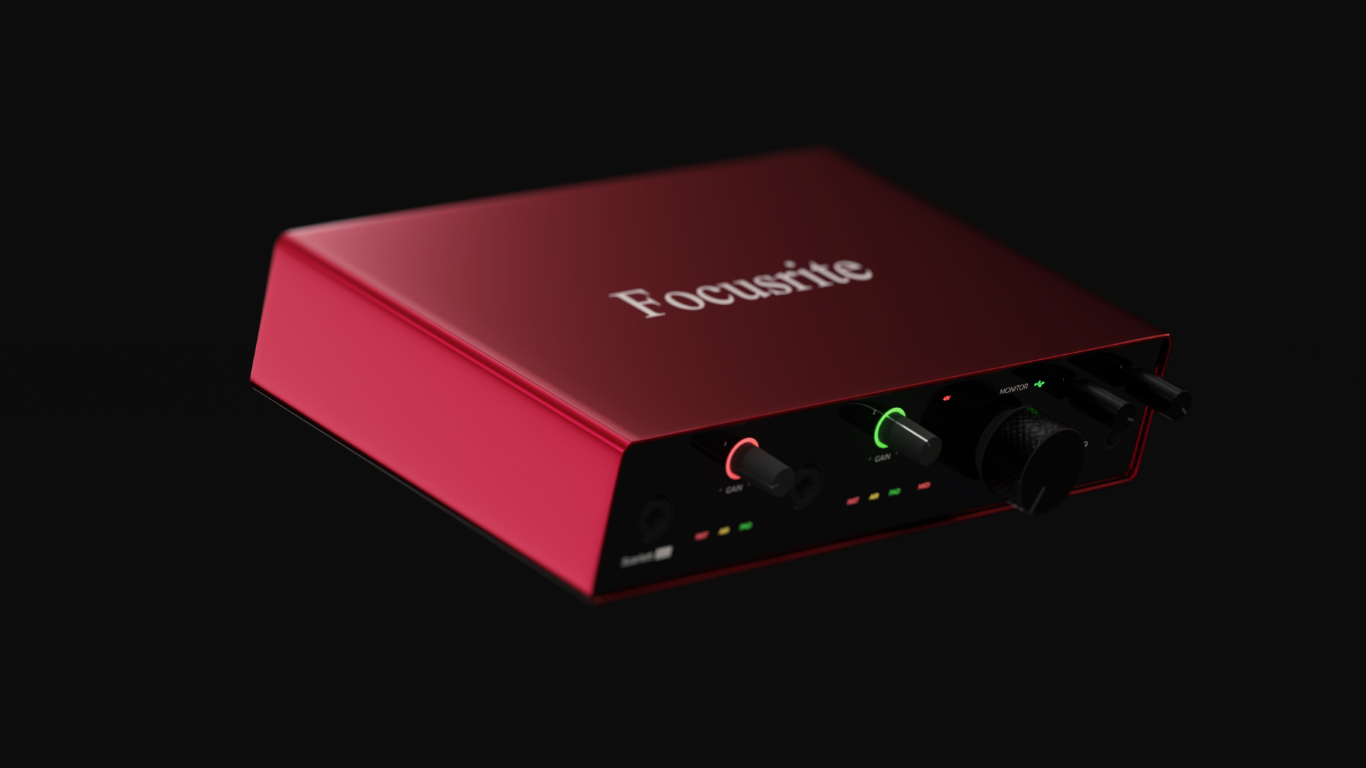 Carte son modélisée et animée en 3D