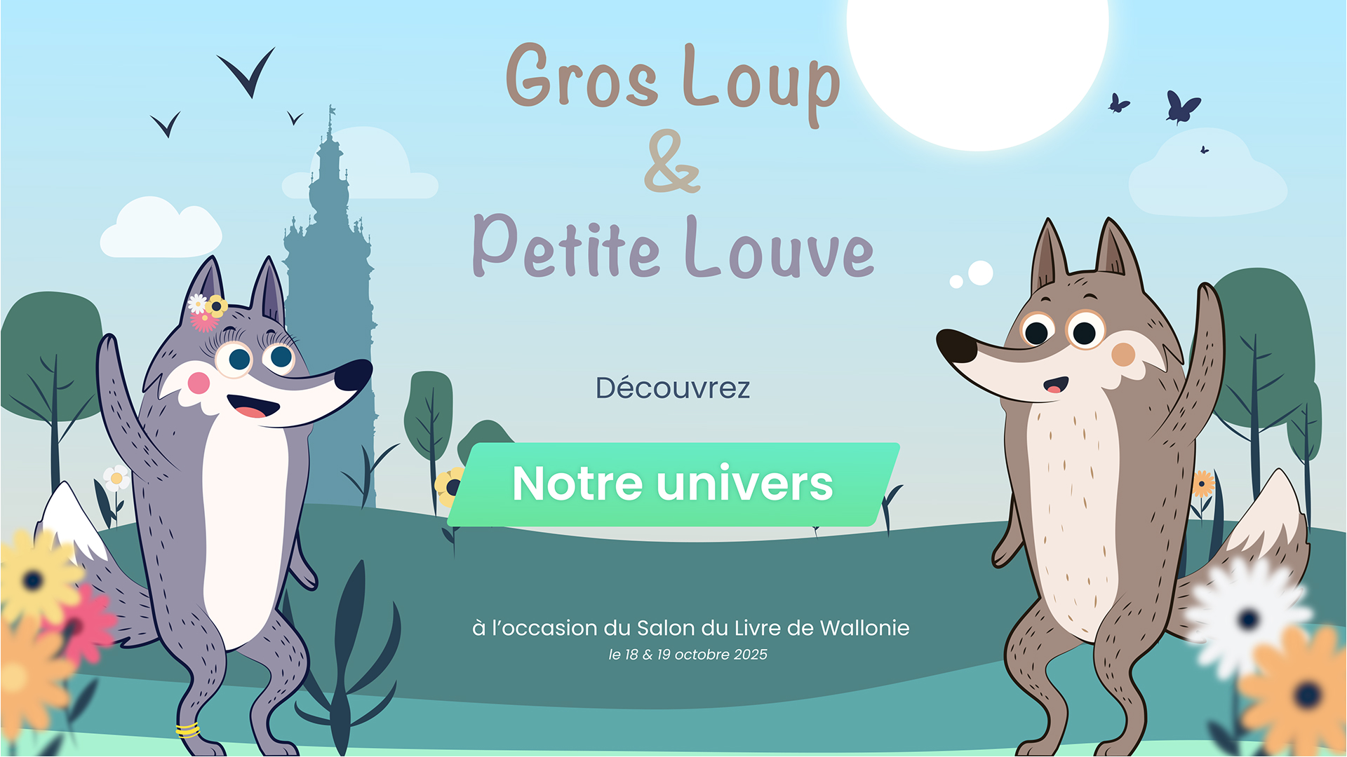 animation de petits personnages et de décors en 2D