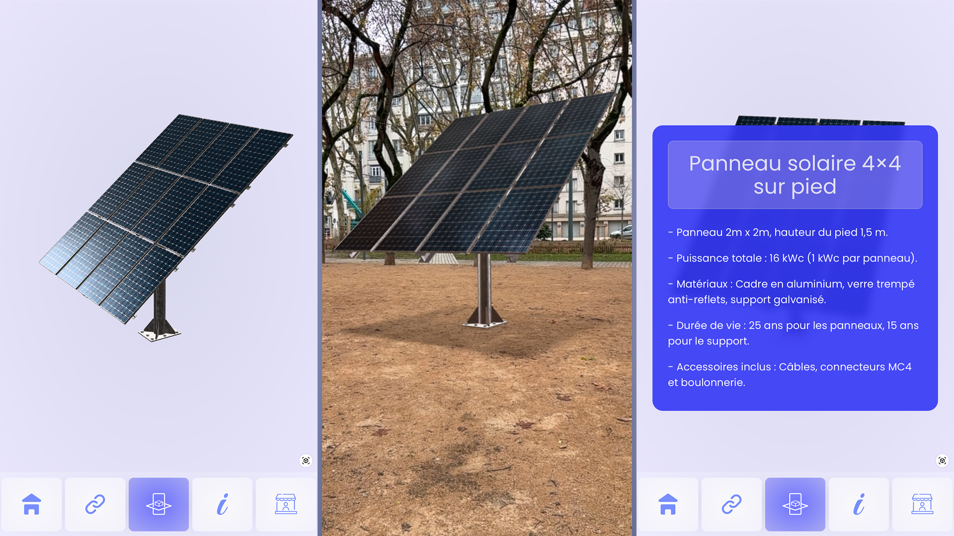 Application web en réalité augmentée.